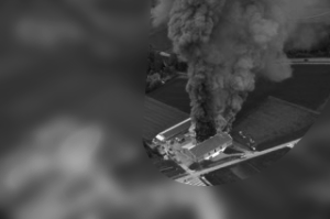 Wirkungsweise einer Rauch- und Wärmeabzugsanlage im Brandfall