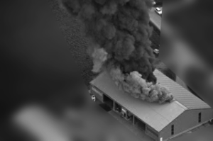 Wirkungsweise einer Rauch- und Wärmeabzugsanlage im Brandfall